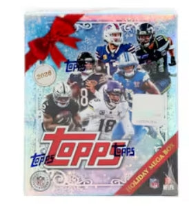 2026 Topps Holiday Football Mega