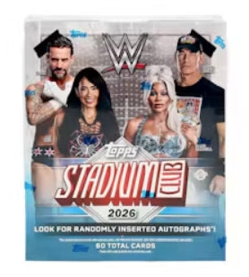 2026 Topps WWE Stadium Club Wrestling Mega Box