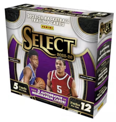 2025/26 Panini Select Basketball Hobby Box