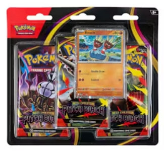 Pokemon Mega Evolution: Pitch Black 3 Pack Blister