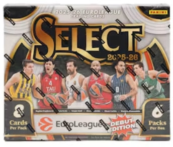 2025-26 Panini Select EuroLeague Basketball
