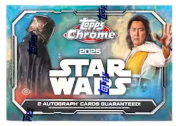 2025 Topps Chrome Star Wars Delight Hobby Box