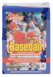 2026 Topps Heritage Baseball Blaster