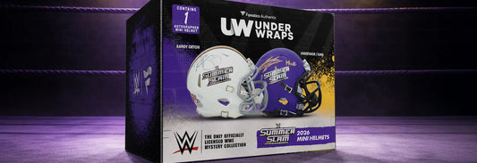 2026 Fanatics Under Wraps WWE Wrestling SummerSlam Autographed Mini Helmet