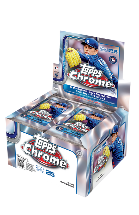 2025 Topps Chrome Baseball Hobby Jumbo Box