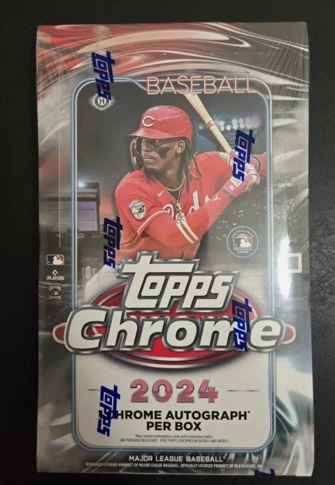 2024 Topps chrome baseball hobby box
