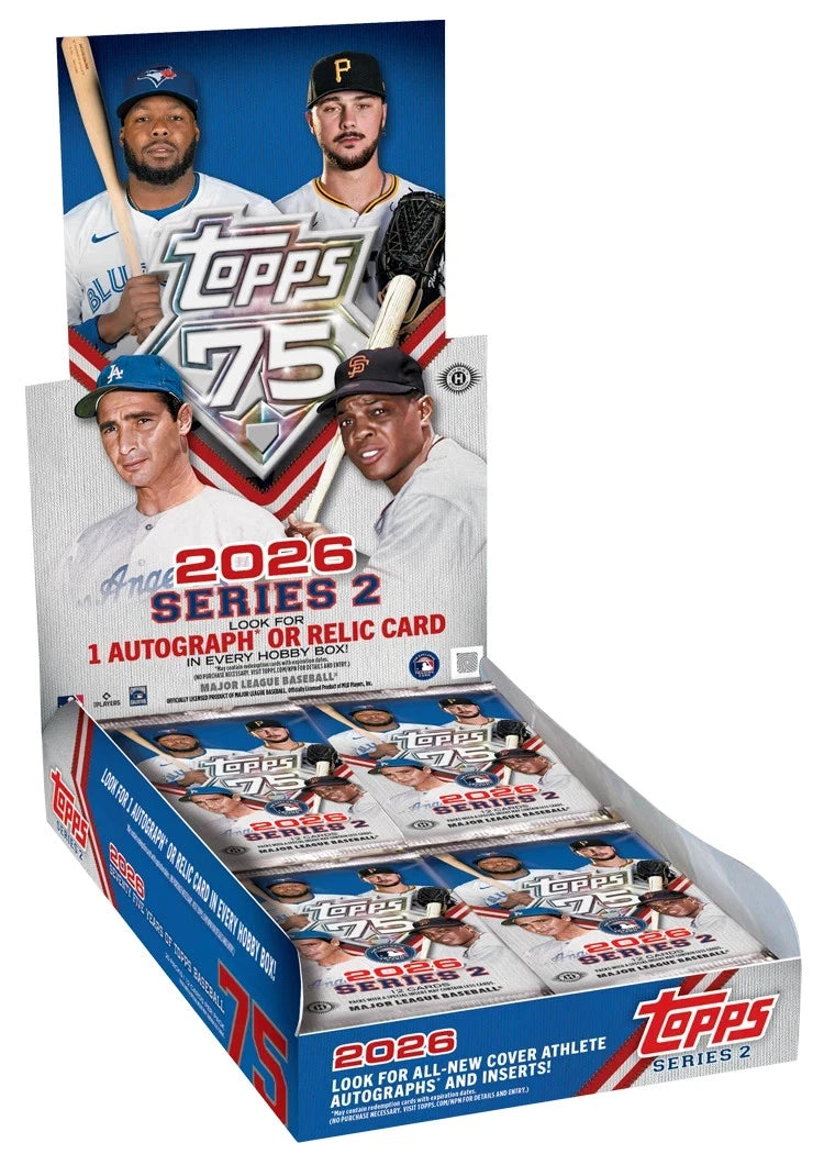 2026 TOPPS SERIES 2 BASEBALL HOBBY BOX