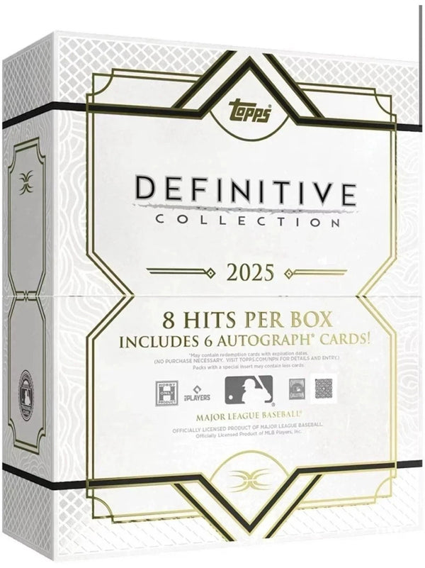 2025 Topps Definitive Baseball Hobby Box