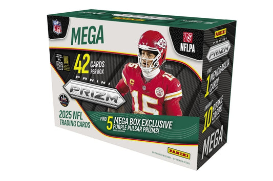 2025 Panini Prizm Football Factory Sealed Mega Hobby Box