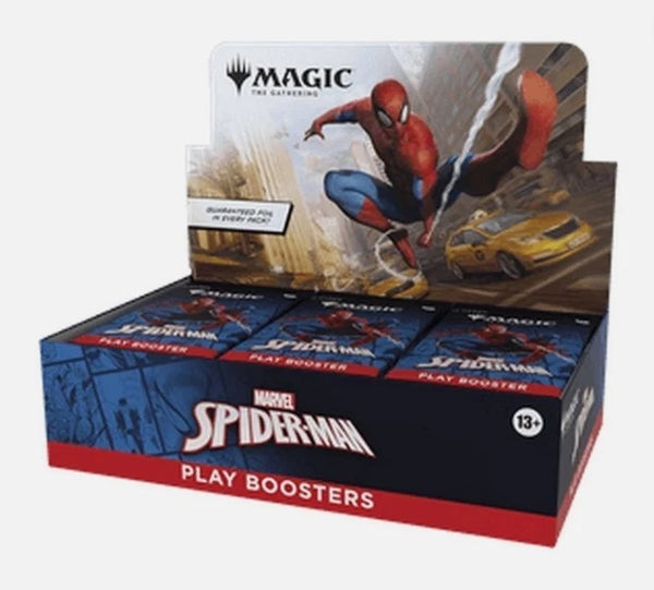 Magic the Gathering SPIDER-MAN PLAY BOOSTER BOX Factory Sealed