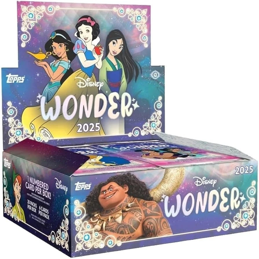 2025 Topps Disney Wonder Hobby Box - New/Factory Sealed