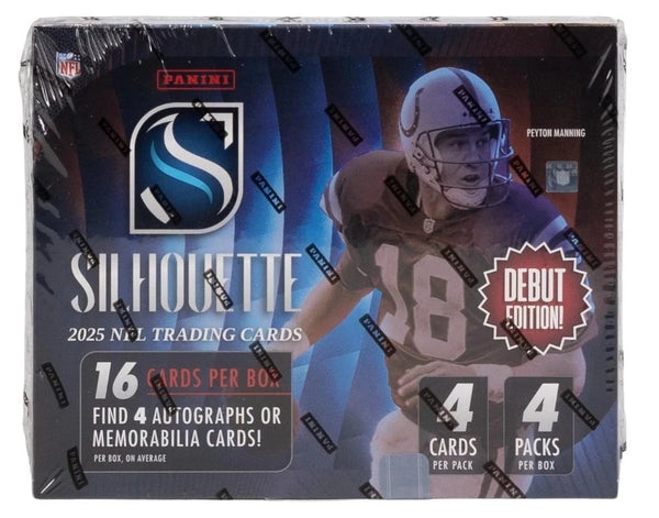 2025 PANINI SILHOUETTE FOOTBALL HOBBY BOX