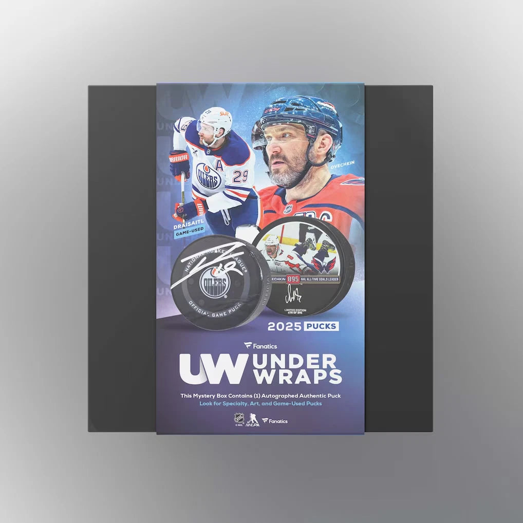 2025 Under Wraps NHL Autographed Puck