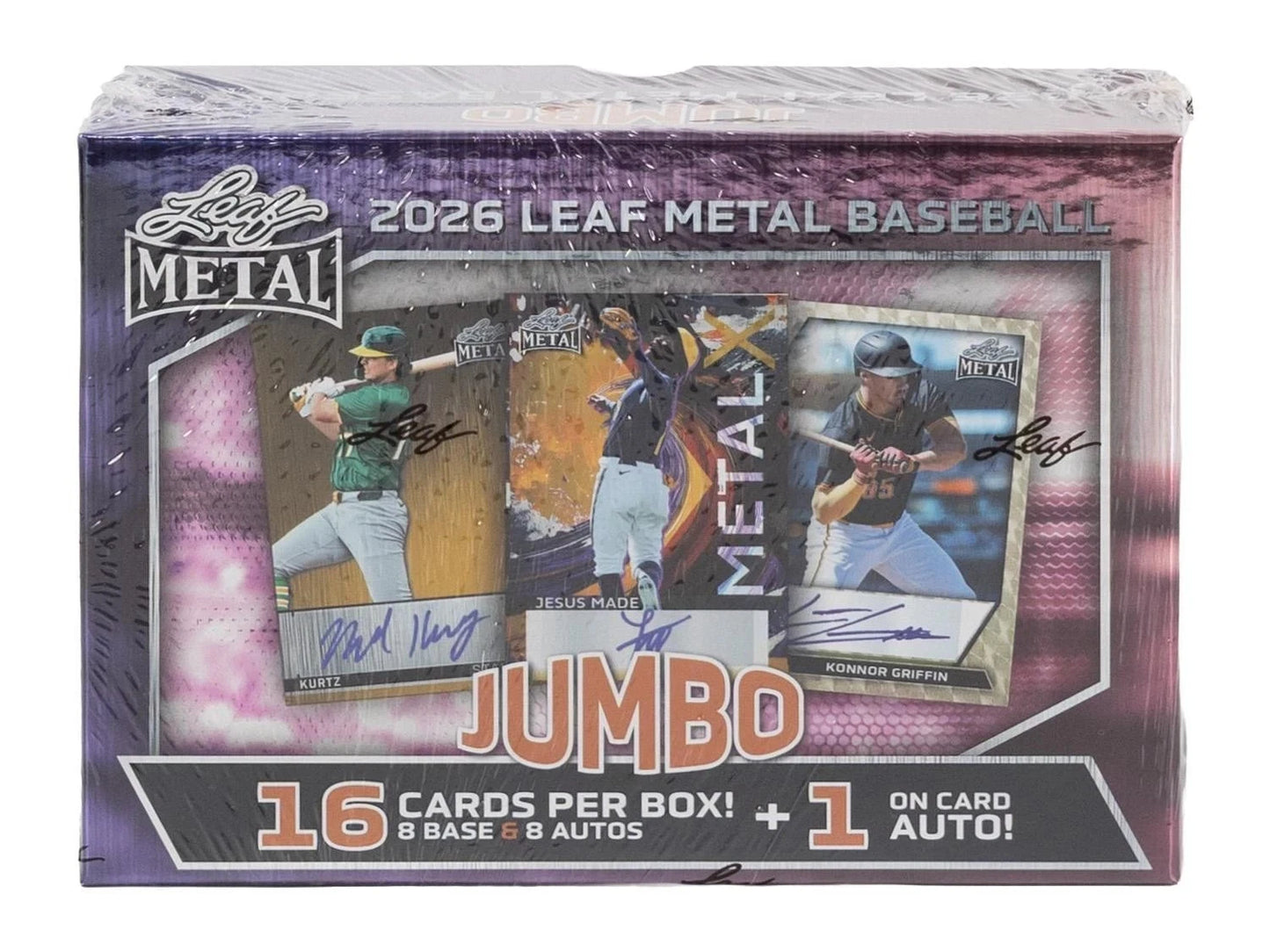 2026 LEAF METAL BASEBALL HOBBY JUMBO BOX