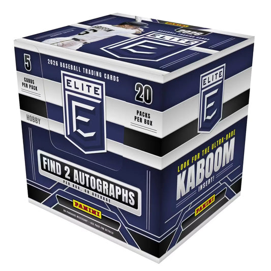 2026 PANINI DONRUSS ELITE BASEBALL HOBBY BOX