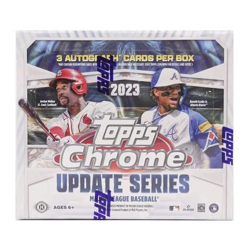 2023 Topps Chrome Baseball Hobby Jumbo Box