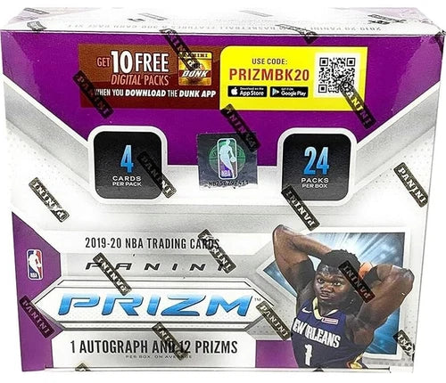 2019-20 Panini Prizm Basketball Retail Box