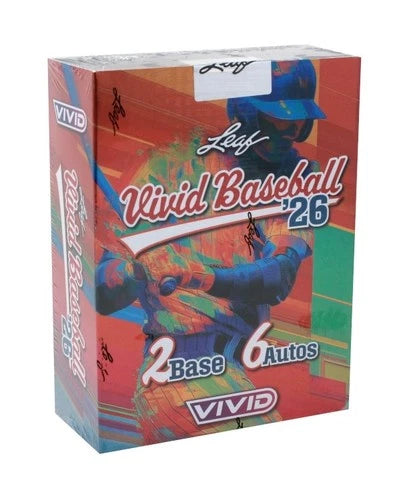 2026 Leaf Vivid Baseball Hobby Box