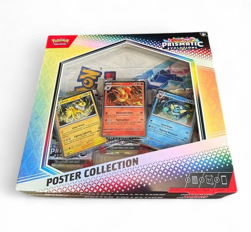 Pokemon Scarlet & Violet: Prismatic Evolutions Poster Collection Box
