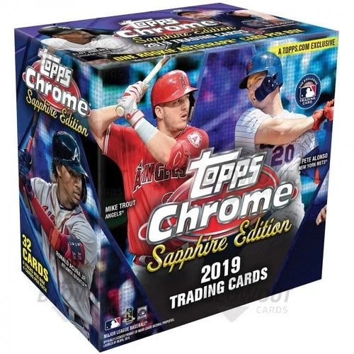 2019 Topps Chrome Sapphire Hobby Box