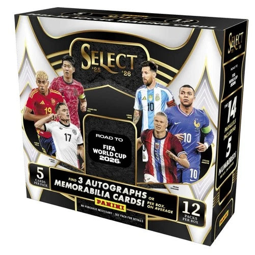 2026 Panini Select Road To Fifa World Cup Hobby Box