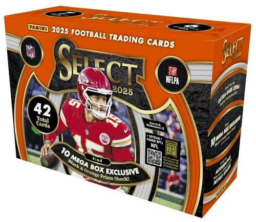 2025 Panini Select Football Hobby Mega Box
