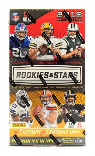 2018 Panini Rookies & Stars Football Hobby Box