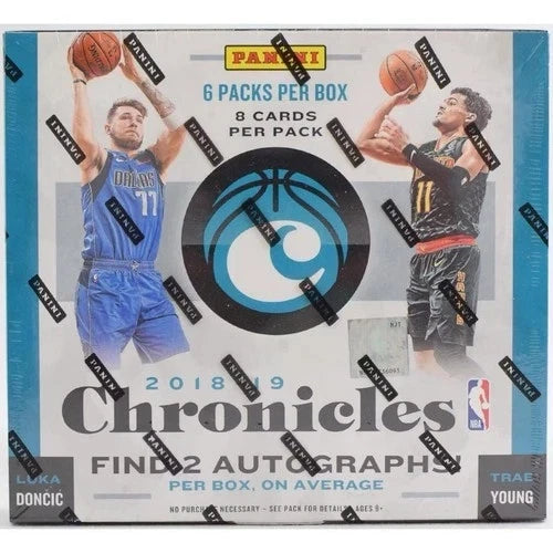 2018-29 Panini Chronicles Basketball Hobby Box