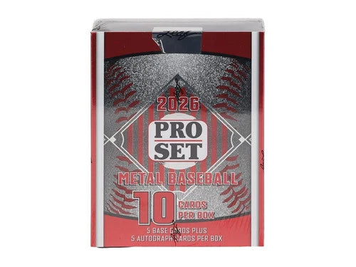 2026 Leaf Pro Set Metal Baseball Hobby Box