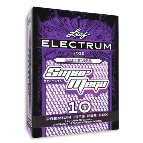 2026 Leaf Electrum Super Mega Baseball Box