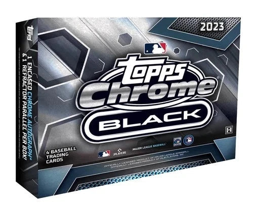 2023 Topps Chrome Black MLB Hobby Box