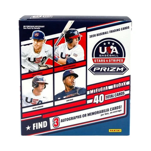 2026 Panini Stars & Stripes Baseball Mega Box