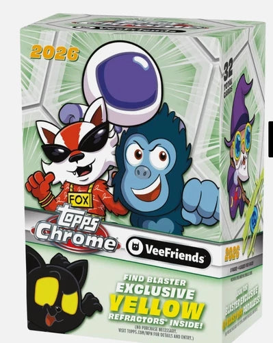 2026 Topps Chrome VeeFriends Blaster Box