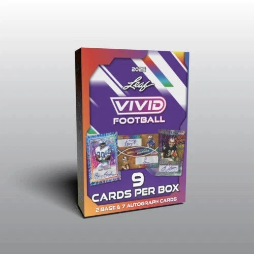 2025 Leaf Vivid Football Hobby Box
