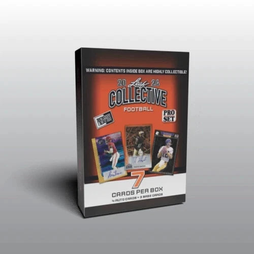 2024 Leaf Collective Football Hobby Box