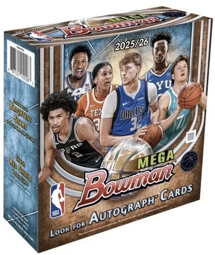 2025/2026 Bowman Basketball Mega Box