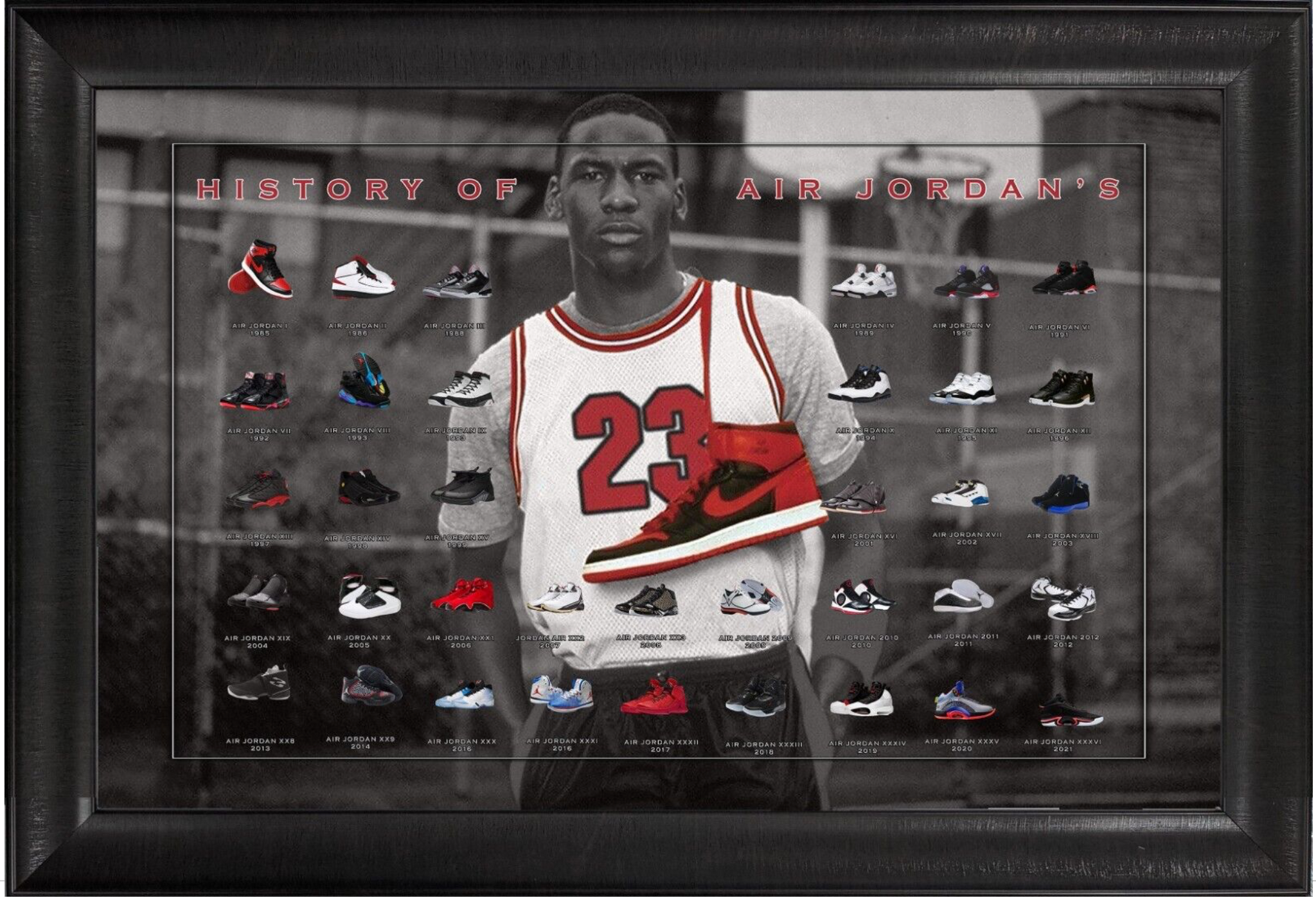 Air jordan 2025 sneaker history
