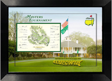 The Masters Framed Photo Map of Augusta National Golf Course